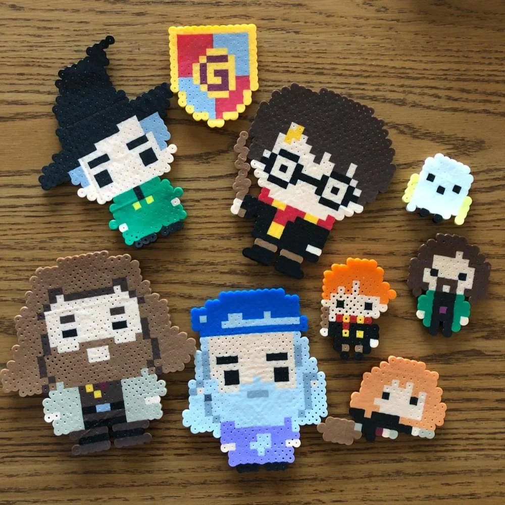 Perler Beads Harry Potter Instruction Pad - 53 Unique Patterns - Multico…